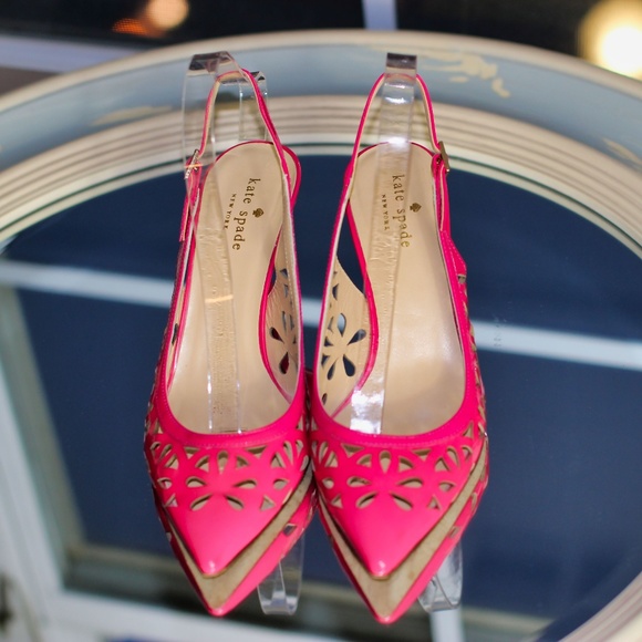 Kate Spade Jacey Cutout Kitten-Heel Slingback - Picture 5 of 8